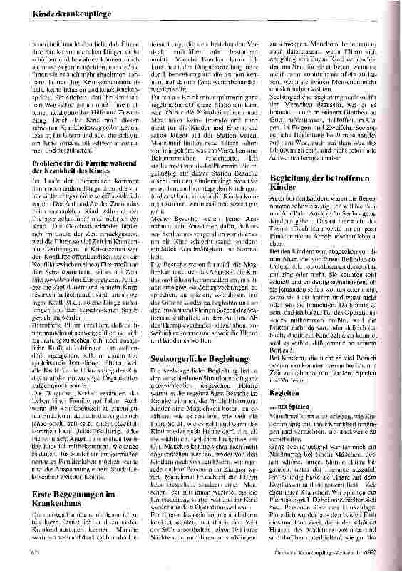 Vorschauseite 2: Seelsorgerliche Begleitung von Familien mit krebskranken Kindern