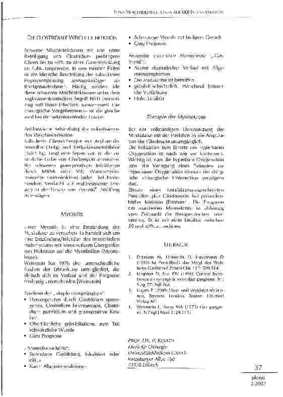 Vorschauseite 3: Haut-Weichteilinfektionen auf der Intensivstation