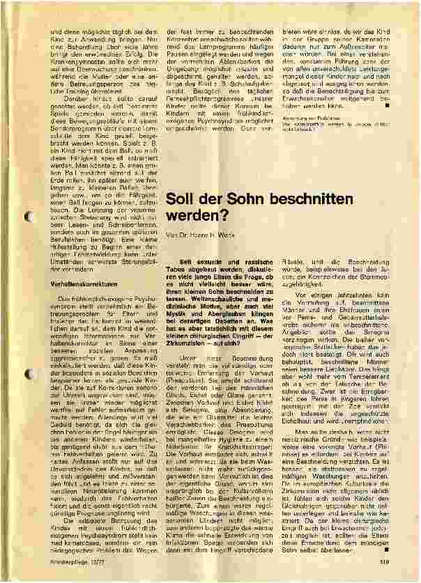 Vorschauseite 3: Folgen früher Hirnschädigungen und ihre Beeinflußbarkeit