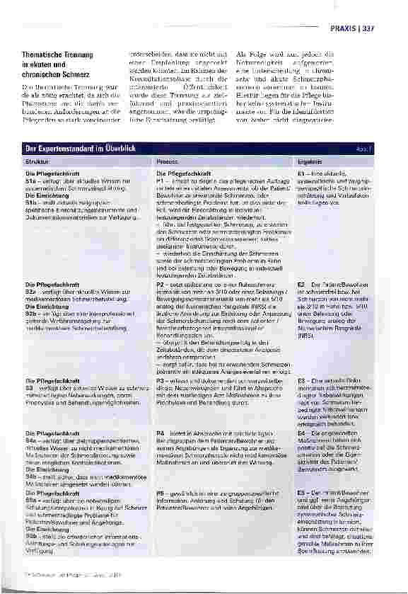 Vorschauseite 2: Schmerzmanagement in der Pflege bei akuten Schmerzen - Was ist neu?