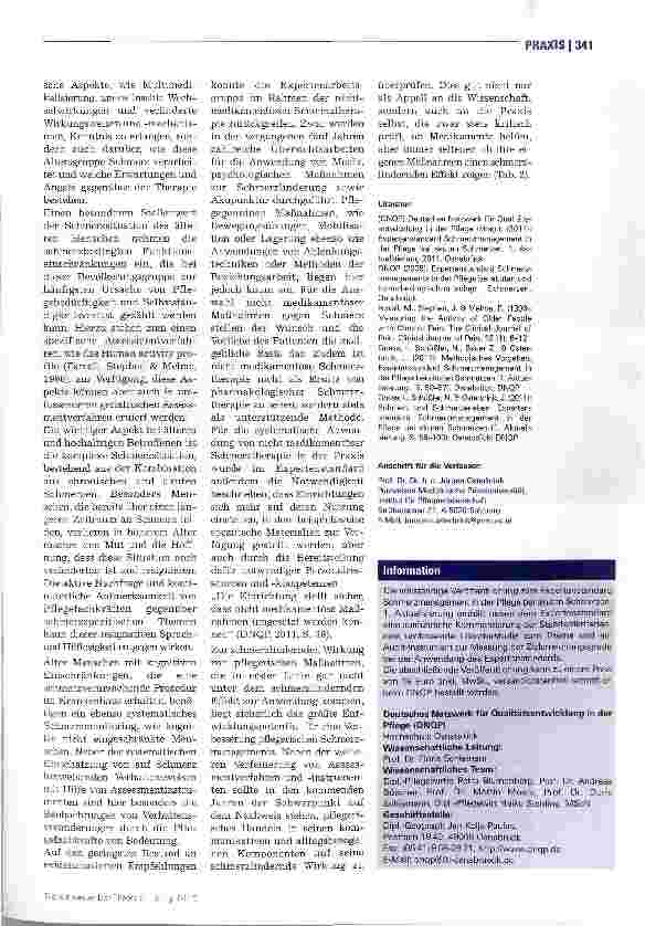 Vorschauseite 6: Schmerzmanagement in der Pflege bei akuten Schmerzen - Was ist neu?