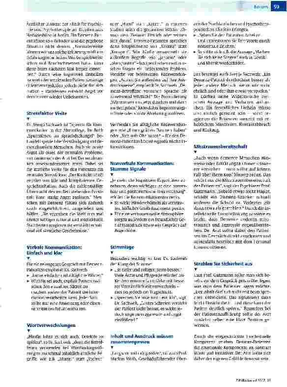 Vorschauseite 2: Kommunikation mit Demenz-Patienten