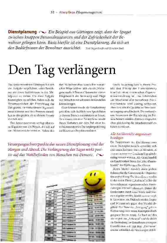 Vorschauseite 1: Den Tag verlängern