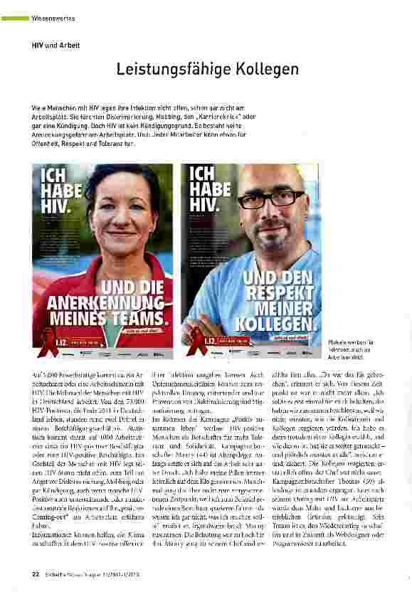 Vorschauseite 1: Leistungsfähige Kollegen