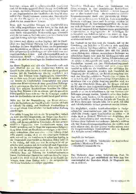 Vorschauseite 4: Betriebsform des freigemeinnützigen Krankenhauses