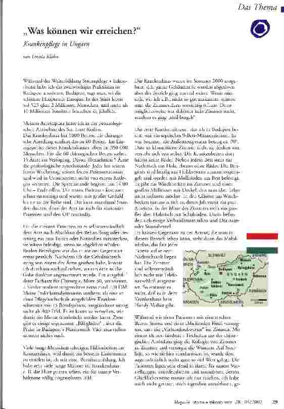 Vorschauseite 1: Was können wir erreichen?