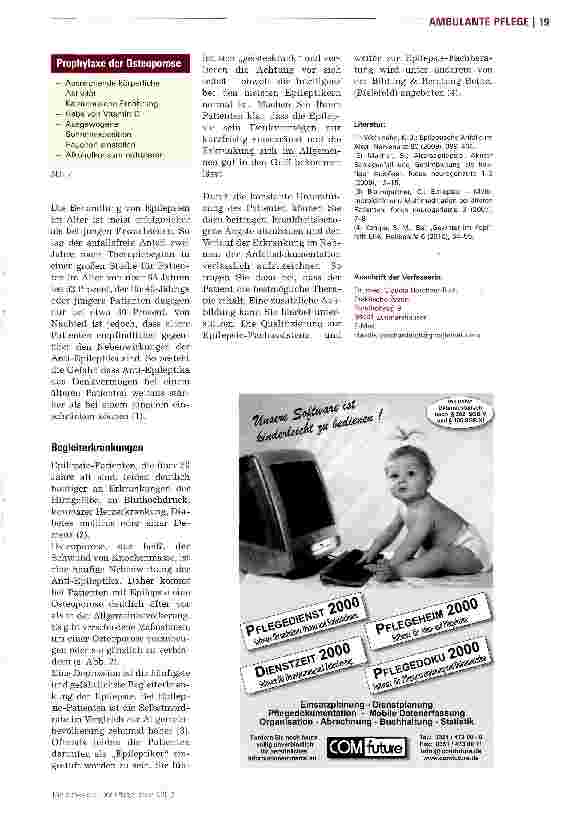 Vorschauseite 3: Schwierig zu erkennen, aber gut behandelbar