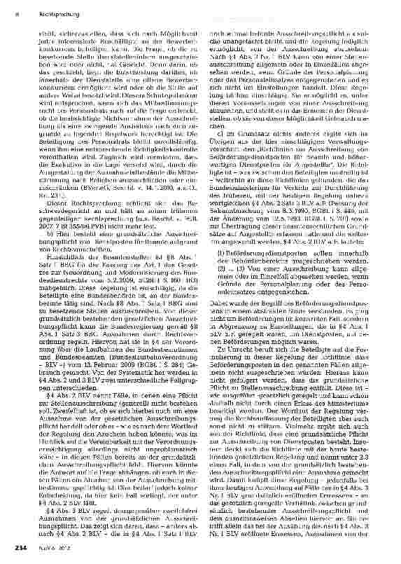 Vorschauseite 3: Mitbestimmung bei Ausschreibungsverzicht