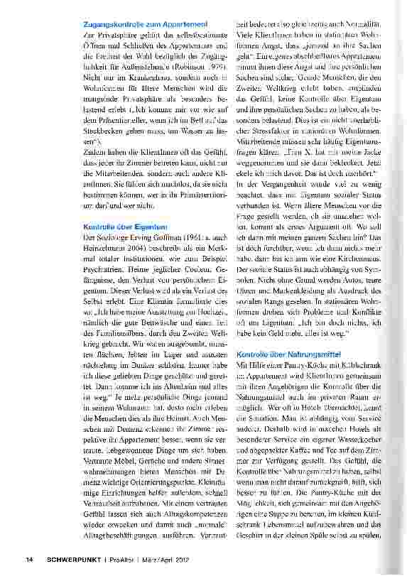 Vorschauseite 3: Die 5. Generation: KDA-Quartiershäuser Umsetzung des Prinzips „Leben in Privatheit