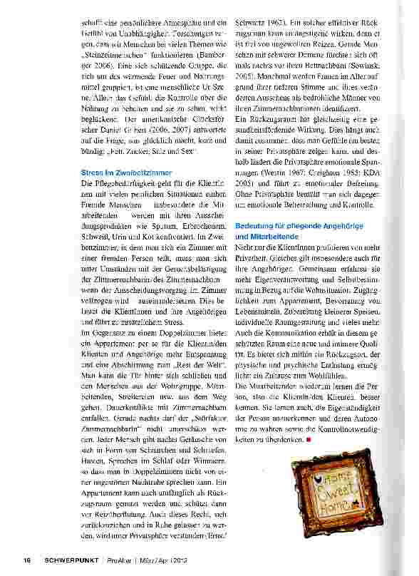 Vorschauseite 4: Die 5. Generation: KDA-Quartiershäuser Umsetzung des Prinzips „Leben in Privatheit