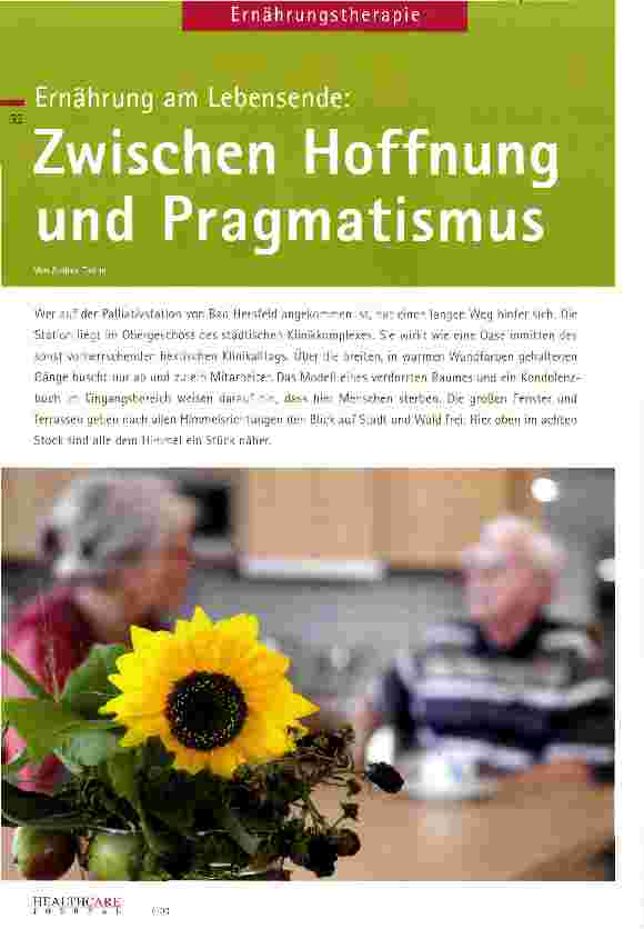 Vorschauseite 1: Zwischen Hoffnung und Pragmatismus