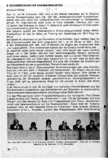 Vorschauseite 1: 8.Österreichischer Krankenhaustag