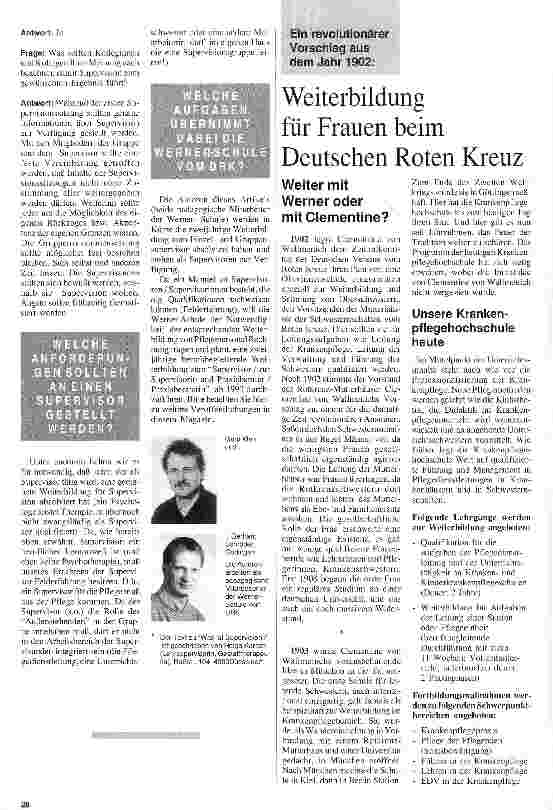 Vorschauseite 2: Wozu Supervision für Pflegepersonal?