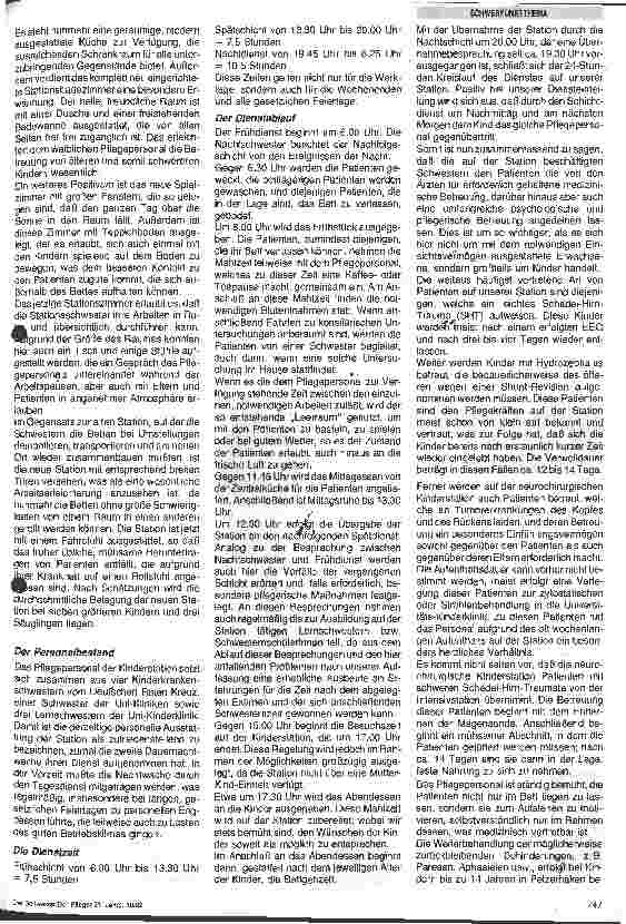 Vorschauseite 2: Vorstellung der Kindersation der Neurochirurgischen Universitätsklinik Kiel