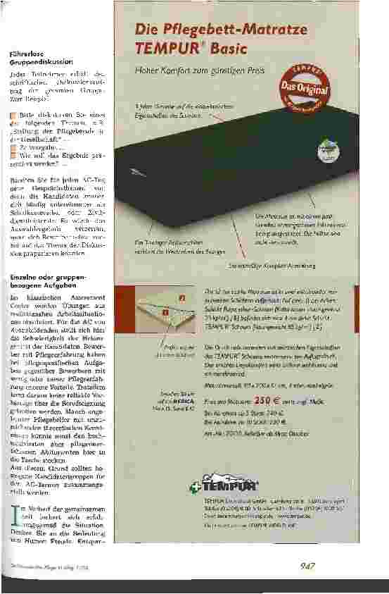 Vorschauseite 4: Assessment Center zur Bewerberauswahl an Pflegeschulen 2. Teil