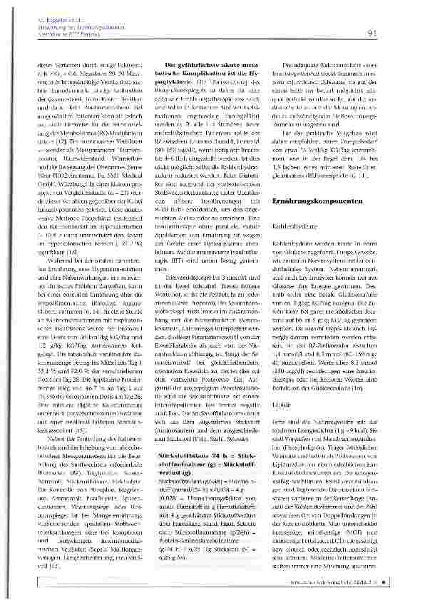 Vorschauseite 4: Ernährung bei Intensivpatienten