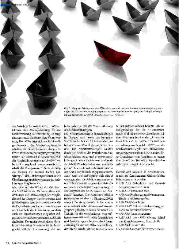 Vorschauseite 3: Die Entwicklung eines einheitlichen Vorschriftenund Regelwerkes