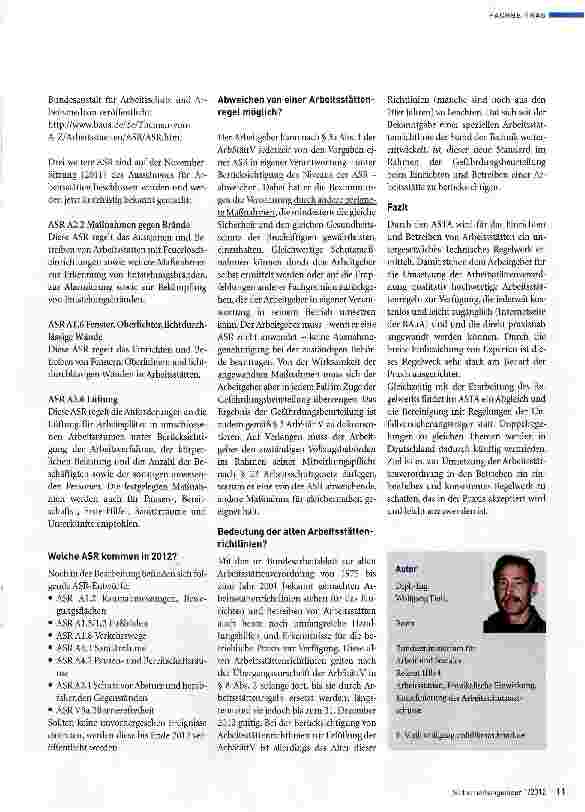 Vorschauseite 4: Die Entwicklung eines einheitlichen Vorschriftenund Regelwerkes