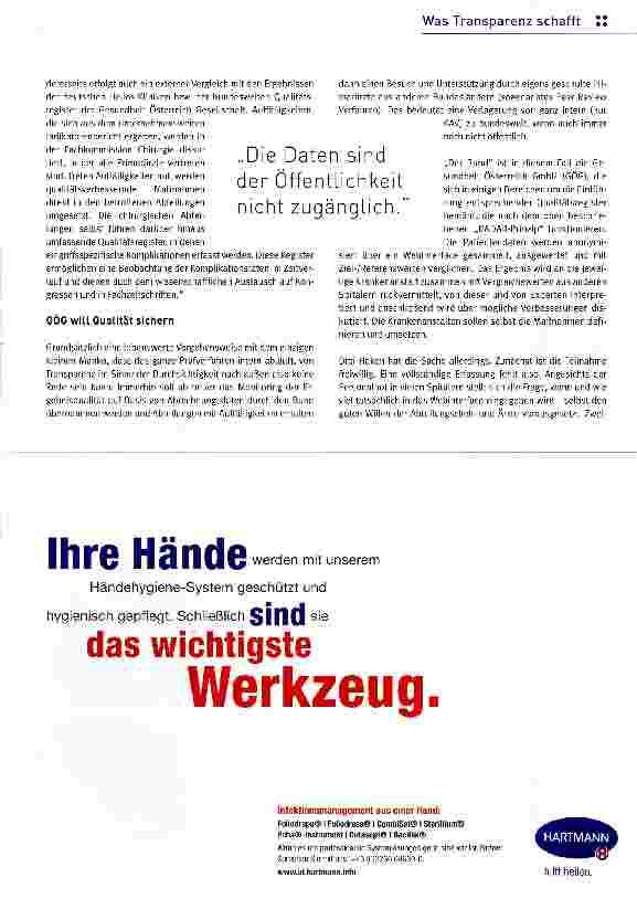 Vorschauseite 2: Chirurgie ohne Durchblick