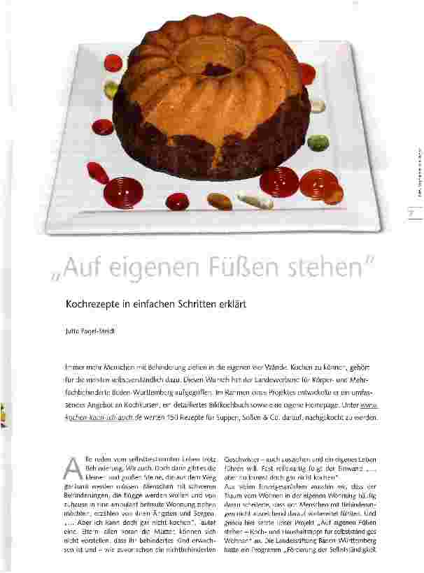 Vorschauseite 1: Auf eigenen Füßen, stehen