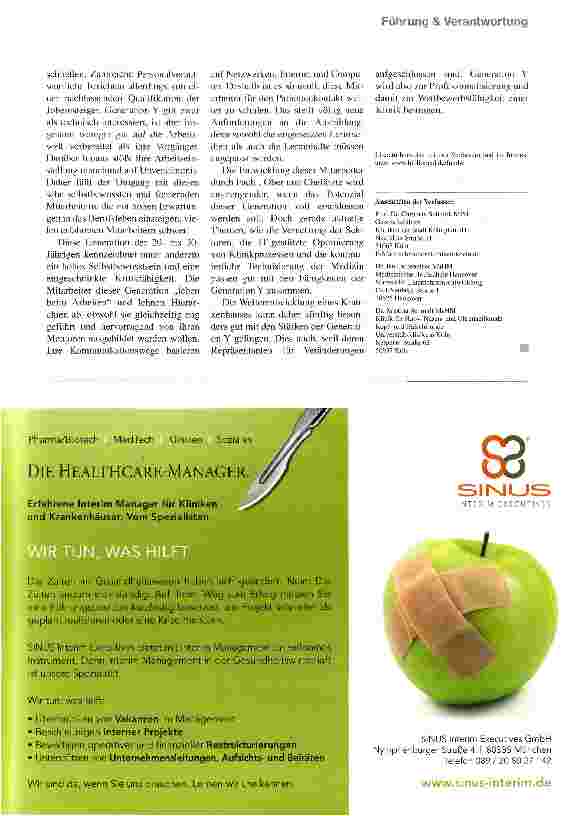 Vorschauseite 6: Führung wird anspruchsvoller