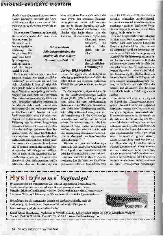 Vorschauseite 4: Medizin - eine exakte Wissenschaft