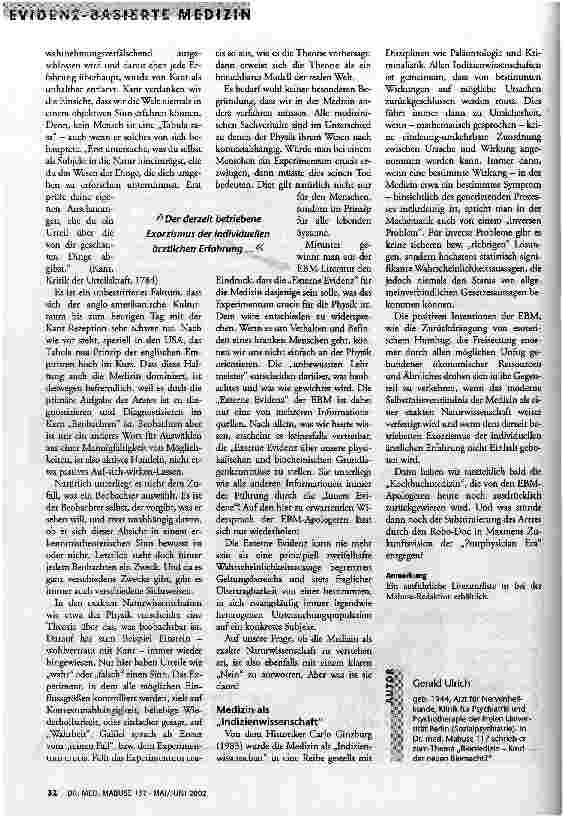 Vorschauseite 6: Medizin - eine exakte Wissenschaft