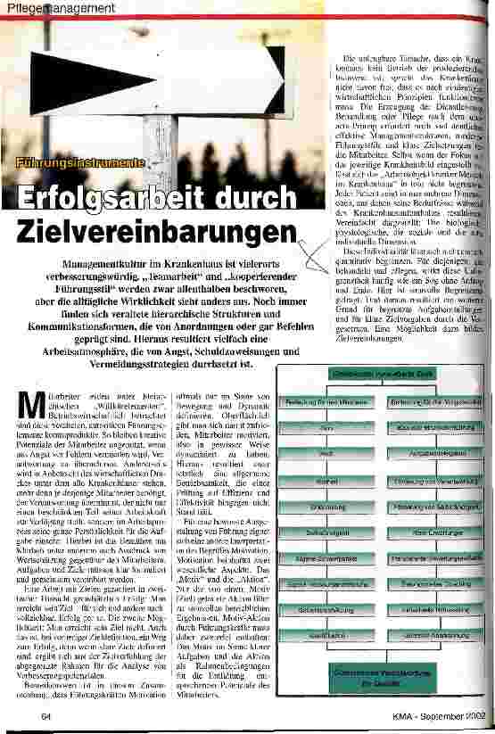 Vorschauseite 1: Führungsinstrumente: Erfolgsarbeit durch Zielvereinbarungen