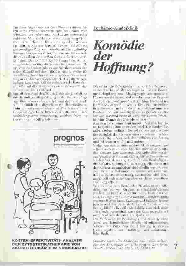 Vorschauseite 4: Neue Wege in der amerikanischen Krankenpflege