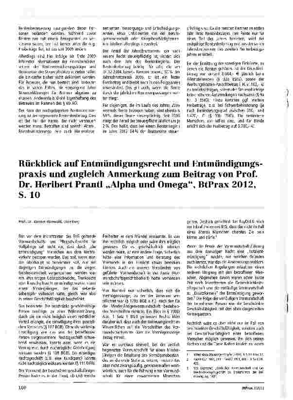 Vorschauseite 3: Rente und Betreuung