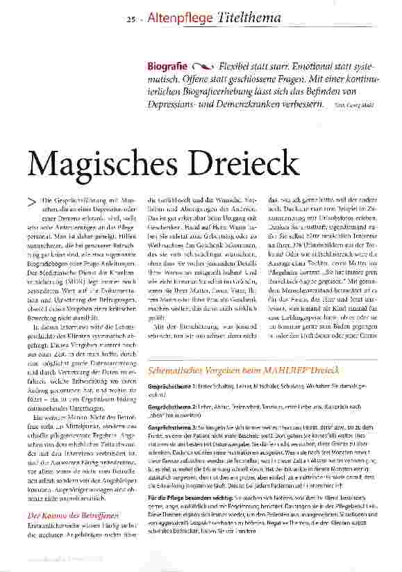 Vorschauseite 2: Magisches Dreieck