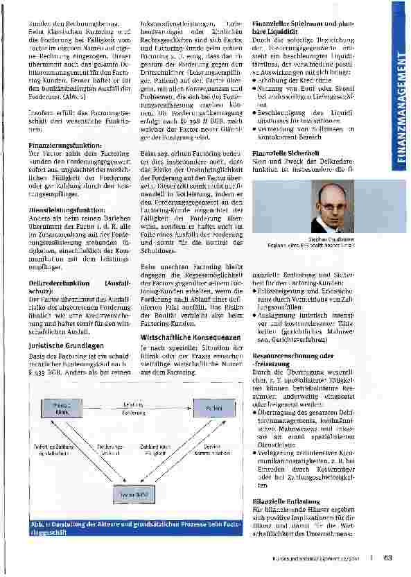 Vorschauseite 2: Prozessoptimierung durch echtes Factoring Außenstände und Einnahmeverluste in Grenzen halten