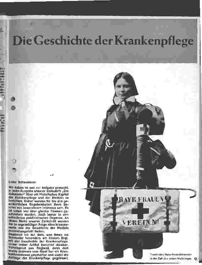 Vorschauseite 1: Die Geschichte der Krankenpflege