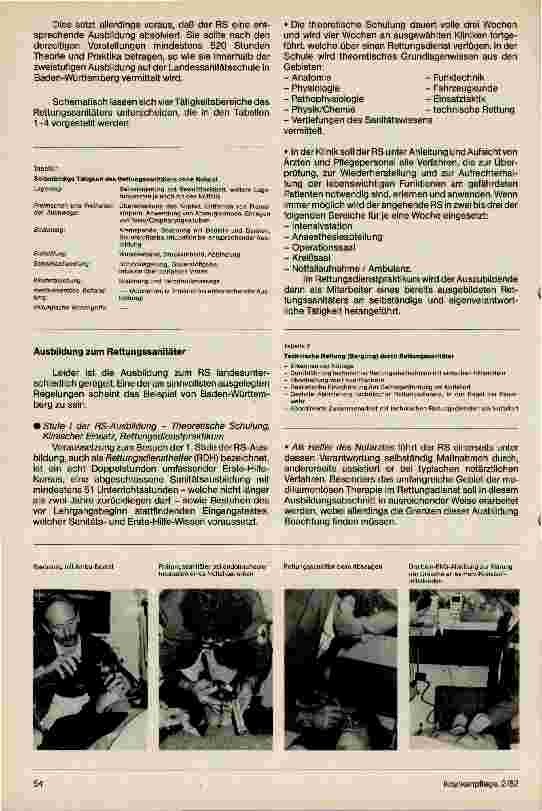 Vorschauseite 2: Rettungssanitäter - Diskrepanz zwischen Aufgaben und Ausbildung