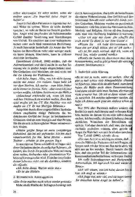 Vorschauseite 5: Die Ungewißheit - Leiden und Chance