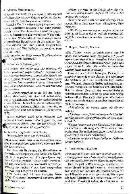 Vorschauseite 6: Die Ungewißheit - Leiden und Chance