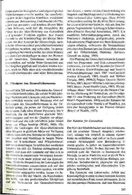 Vorschauseite 4: Gesundes Altern in der Gemeinde