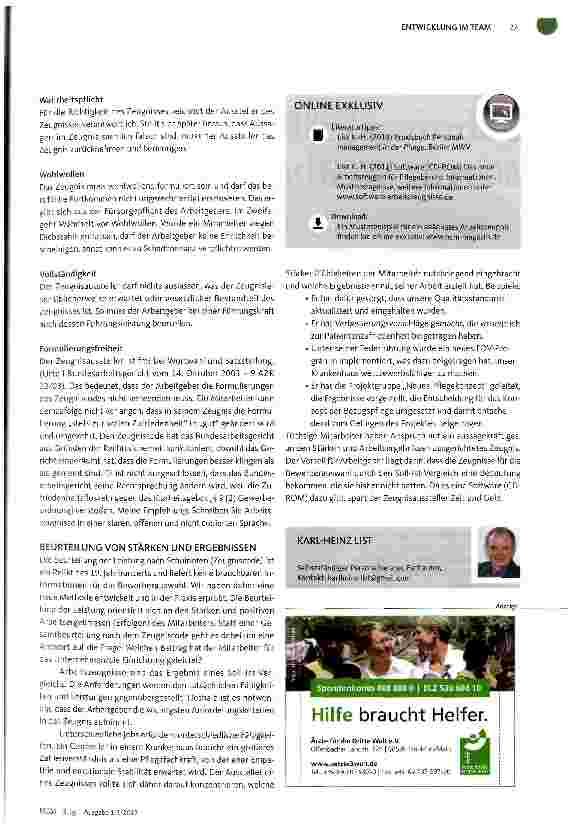 Vorschauseite 2: Mit dem Gesindebuch fing alles an