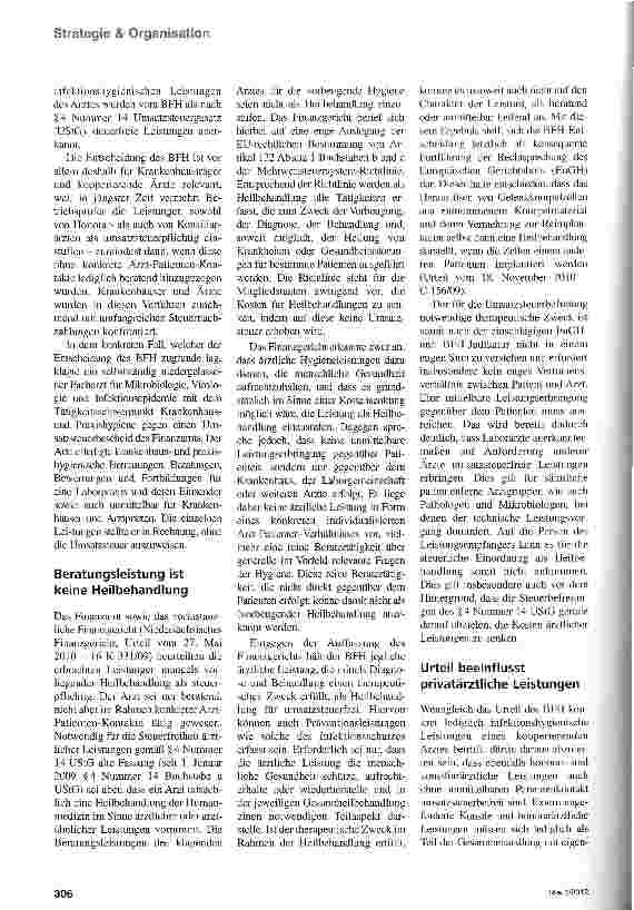 Vorschauseite 2: Umsatzsteuerpflicht entschärft
