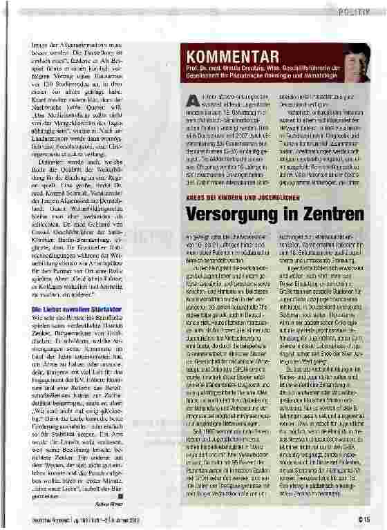 Vorschauseite 2: Weg vom Problem, hin zur Lösung