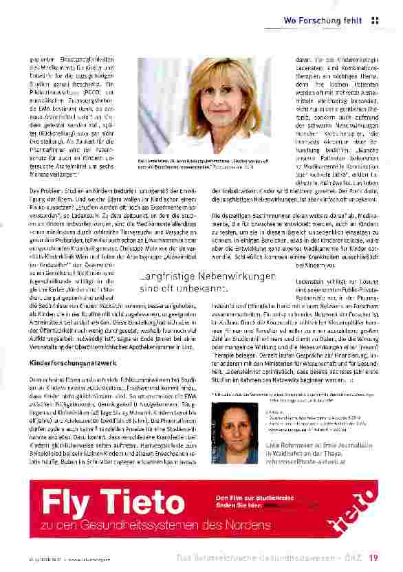 Vorschauseite 2: Kinderarzneimittel: Das ethische Dilemma