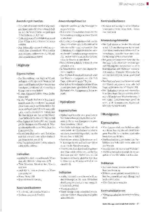 Vorschauseite 2: Wundauflagen