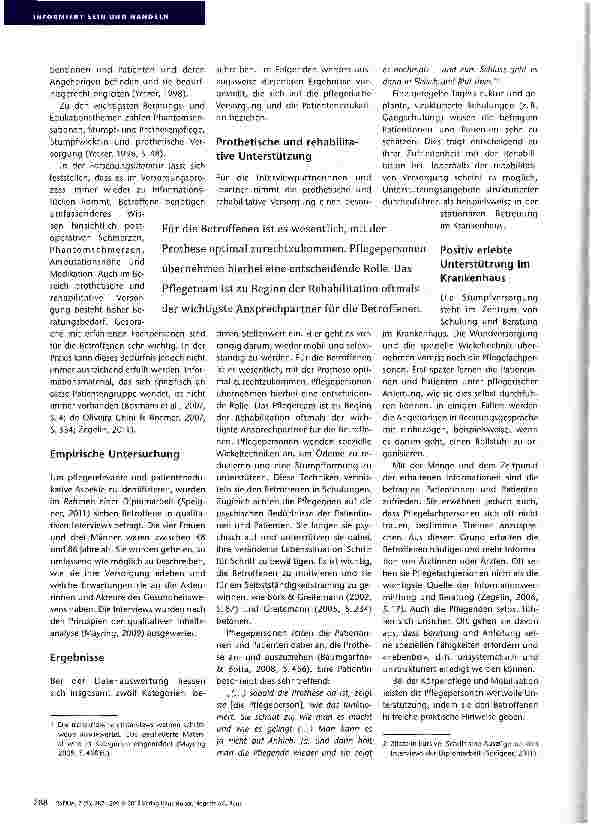 Vorschauseite 2: Abgeschnitten und Patienten nach einer Beinamputation