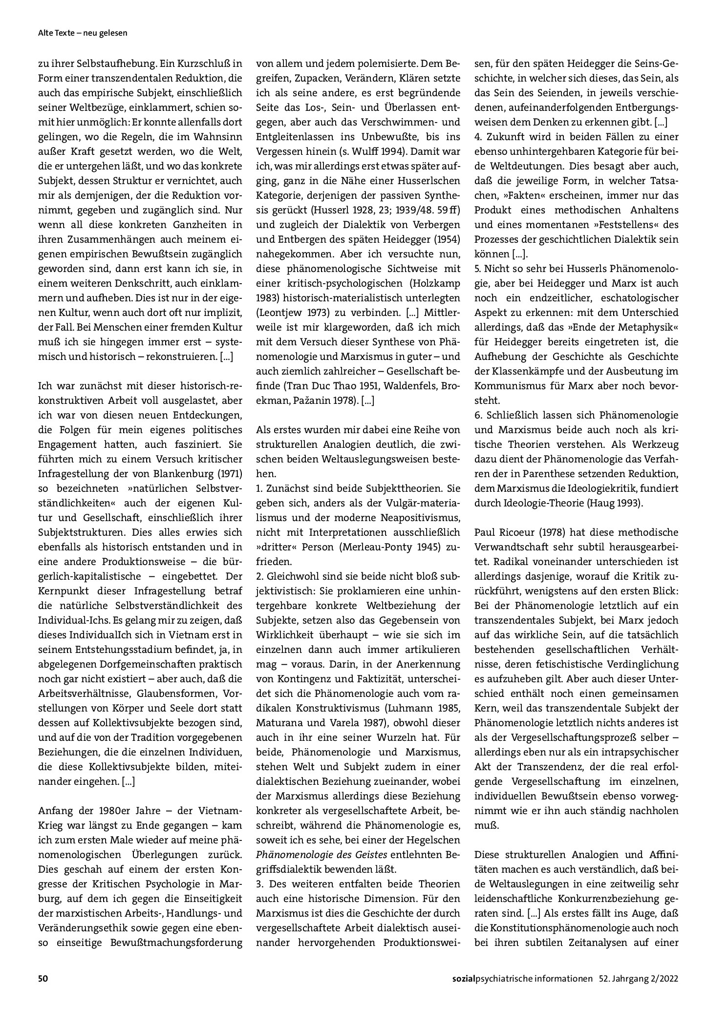 Vorschauseite 2: Phänomenologische Psychopathologie und historischer Materialismus