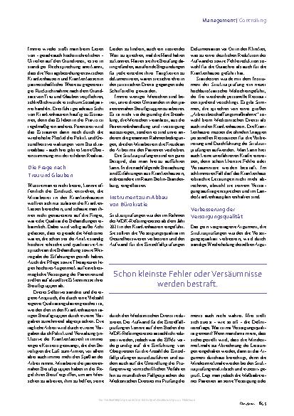 Vorschauseite 2: DGB Ein bürokratischer Moloch