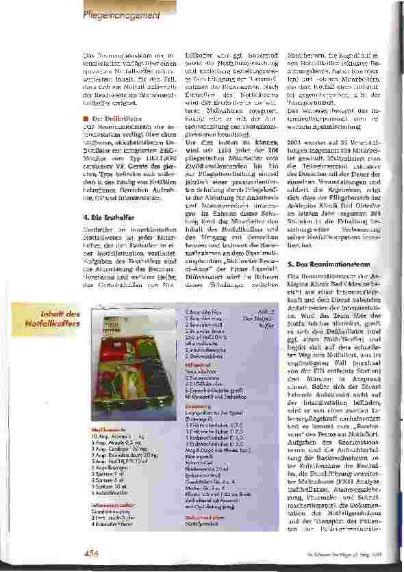 Vorschauseite 3: Organisation des klinischen Notfallwesens