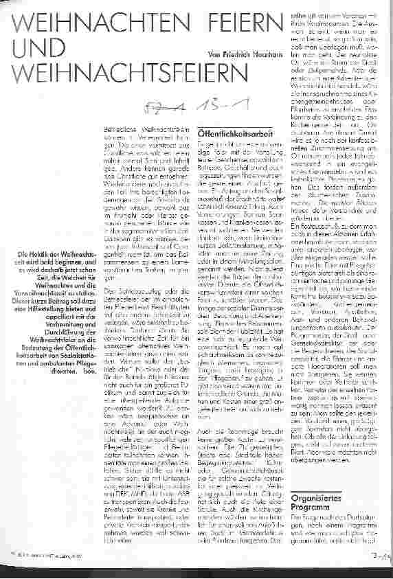 Vorschauseite 1: Weihnachten feiern und Weihnachtsfeiern