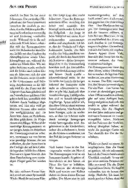 Vorschauseite 2: Rettung - an Institutionsgrenzen gescheitert? Ein Hospitationsbericht