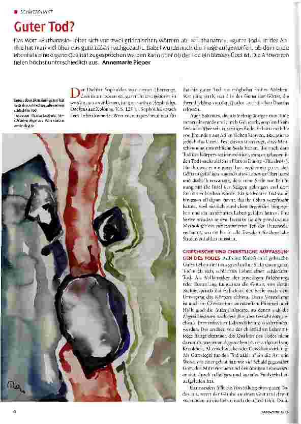 Vorschauseite 1: Guter Tod?