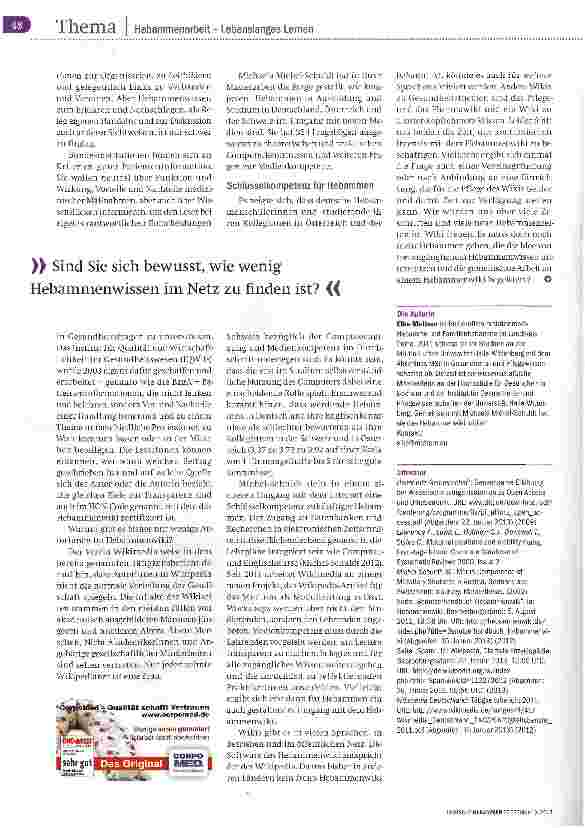 Vorschauseite 5: Freier Zugang zum Hebammenwissen